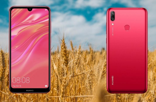 Huawei-Y7-Pro-2019-with-Wheat-Field-Background