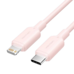 VENTION Type-C Male to Lightning Male 3A Cable 1M Pink PVC Type (LAKPF) (VENLAKPF)