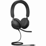 Jabra Evolve2 40 Se MS Stereo On-Ear (24189-999-899) (JAB24189-999-899)