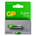 GP Super Alkaline G-TECH LR03 / AAA alkaline battery (GPB20333)
