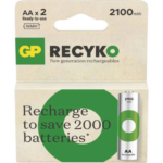 GP ReCyko 2100mAh rechargeable batteries AA / R6 Ni-MH (GPB21001)