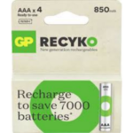 GP ReCyko 850mAh rechargeable batteries AAA / R03 Ni-MH (GPB20979)