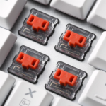 Sharkoon PureWriter TKL RGB Gaming Μηχανικό Πληκτρολόγιο Tenkeyless με Kailh Red διακόπτες και RGB φωτισμό (Αγγλικό US) Λευκό (PUWRTKLWHRD) (SHRPUWRTKLWHRD) - Image 3